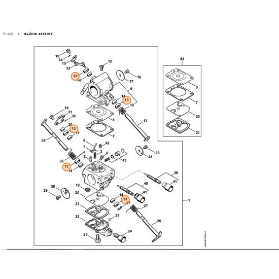 STIHL Pierścień 4238 121 9400